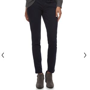 Lot of 2 Women’s Sonoma Sateen Skinny Pants Size 10